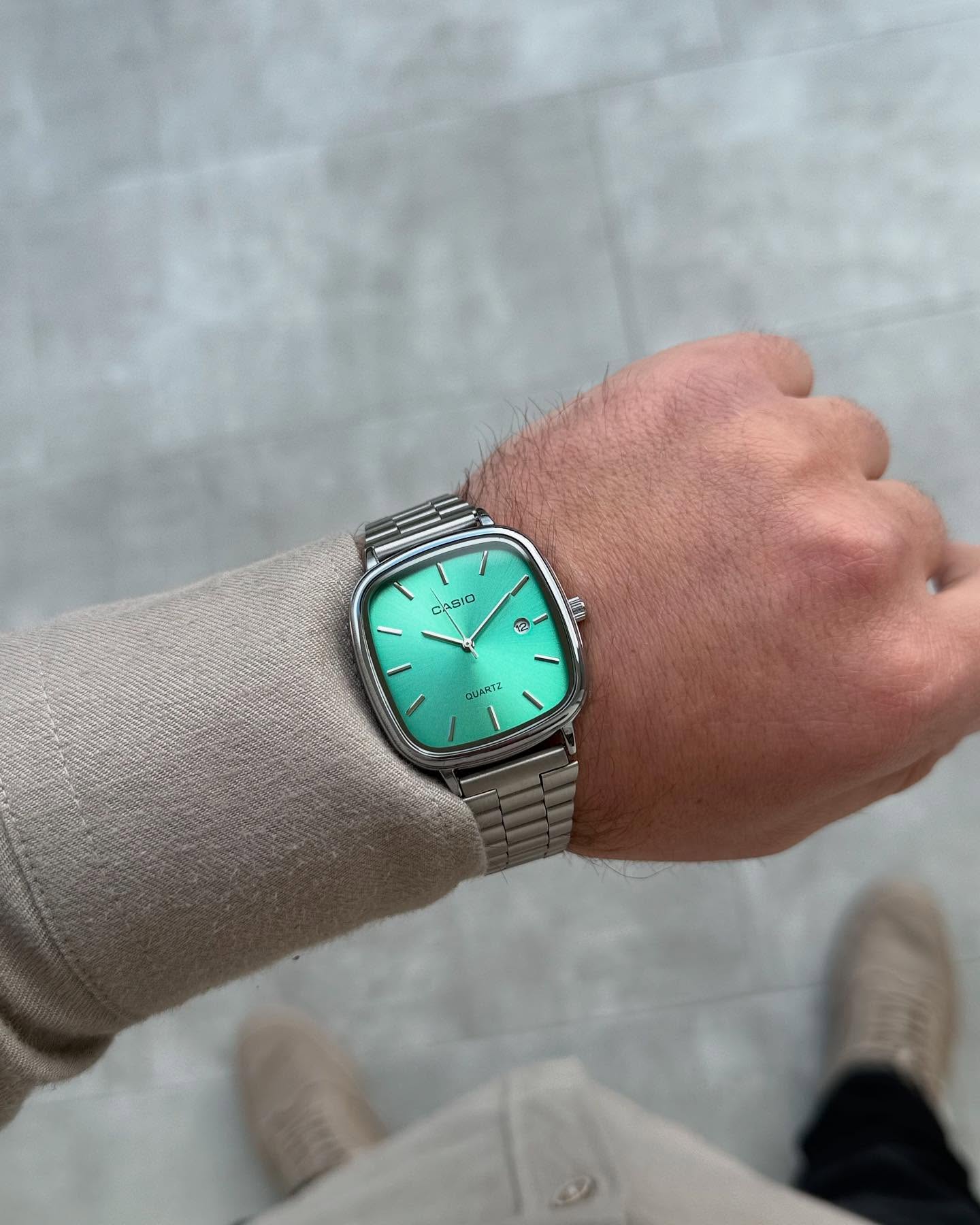 Caso - Silver & Green